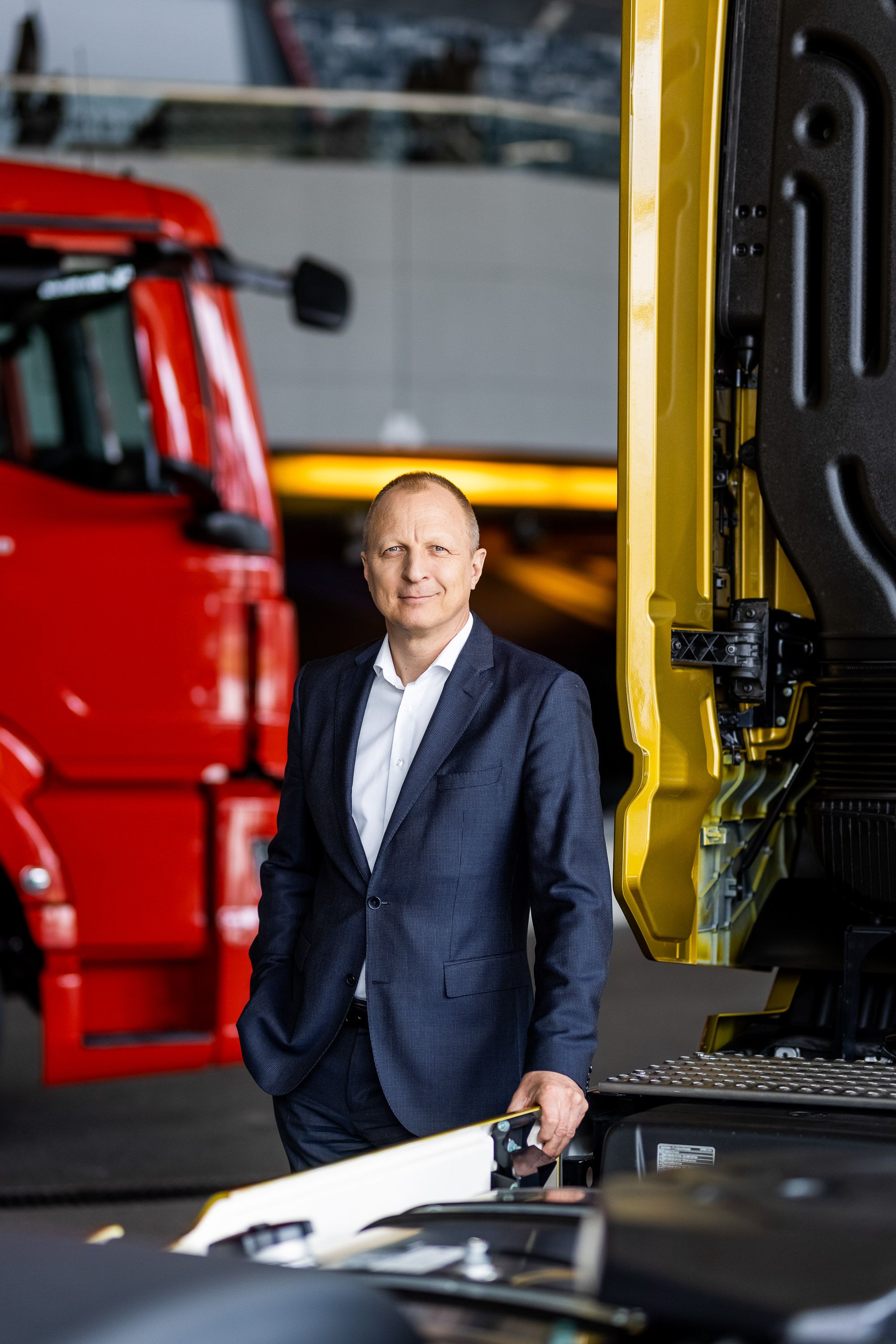 Portrait und Business Fotografie in München - MAN Truck & Bus Geschäftsführer